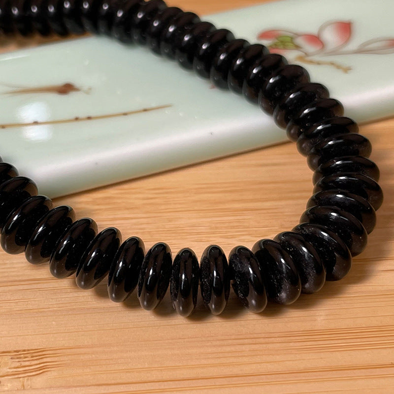 Natural agate spacer loose beads semi-finished gasket 108 beaded bracelet necklace DIY jewelry spacer beads