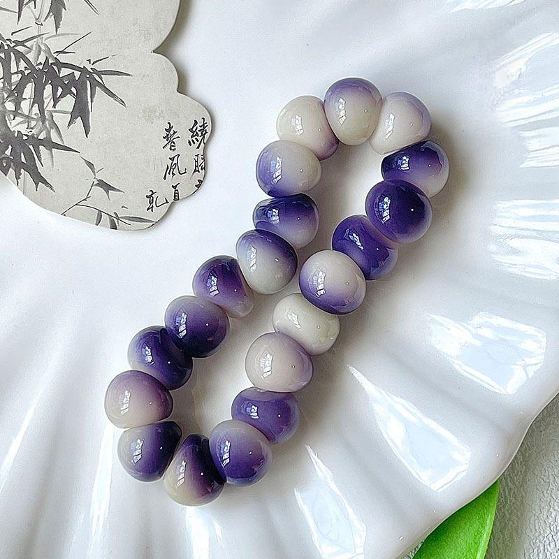 Garlic Clove Bodhi Stress Relief Bracelet 14mm (Multiple Colors Available)