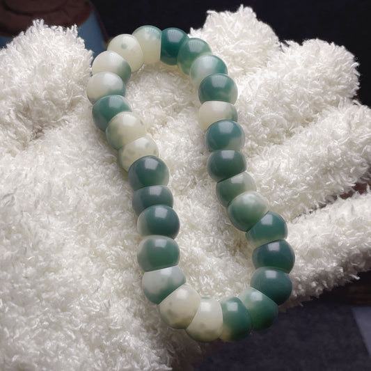 New Milky Coffee Garlic Bodhi Bracelet 12MM (Multiple Colors Available)