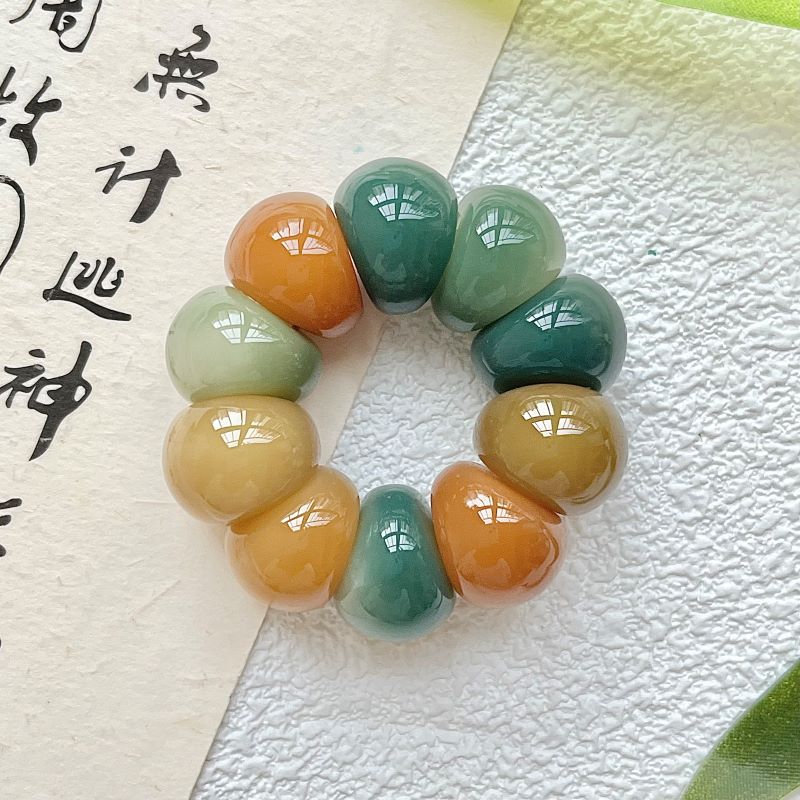 New colorful Adorable Mini Garlic Clove and Mangosteen Handheld Charms,Multiple Colors Available