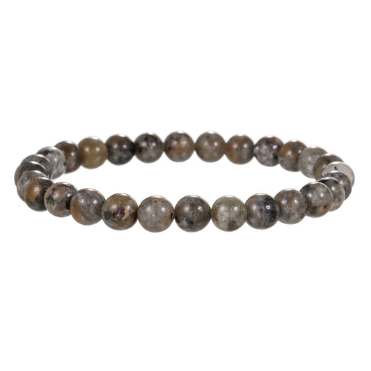 Flame Stone Energy Bracelet Single Circle Round Bead Bracelet