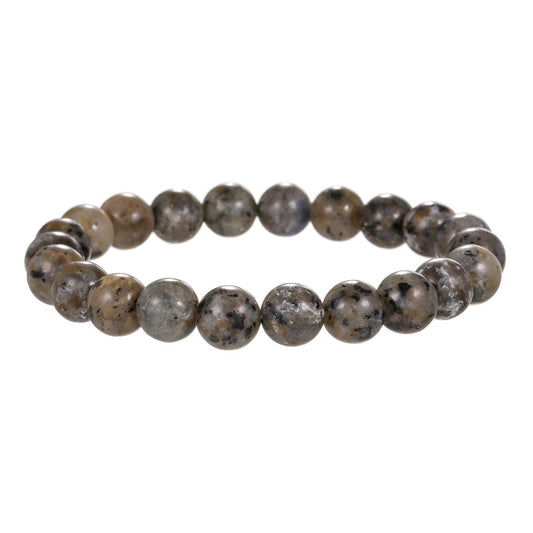 Flame Stone Energy Bracelet Single Circle Round Bead Bracelet