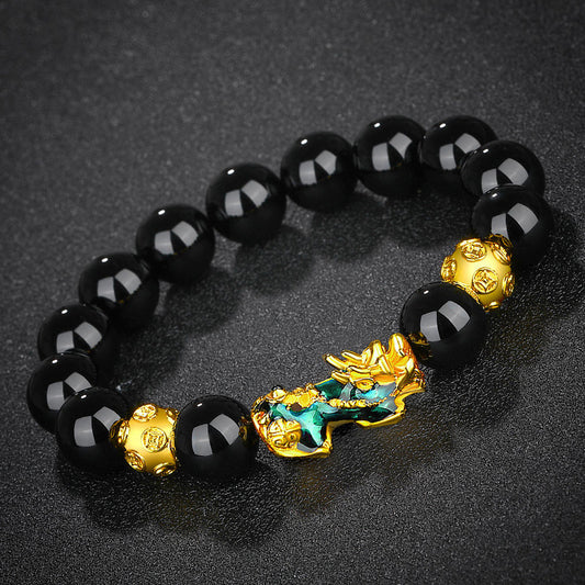12mm Thermochromic Feng Shui Pixiu Fortune Bracelet