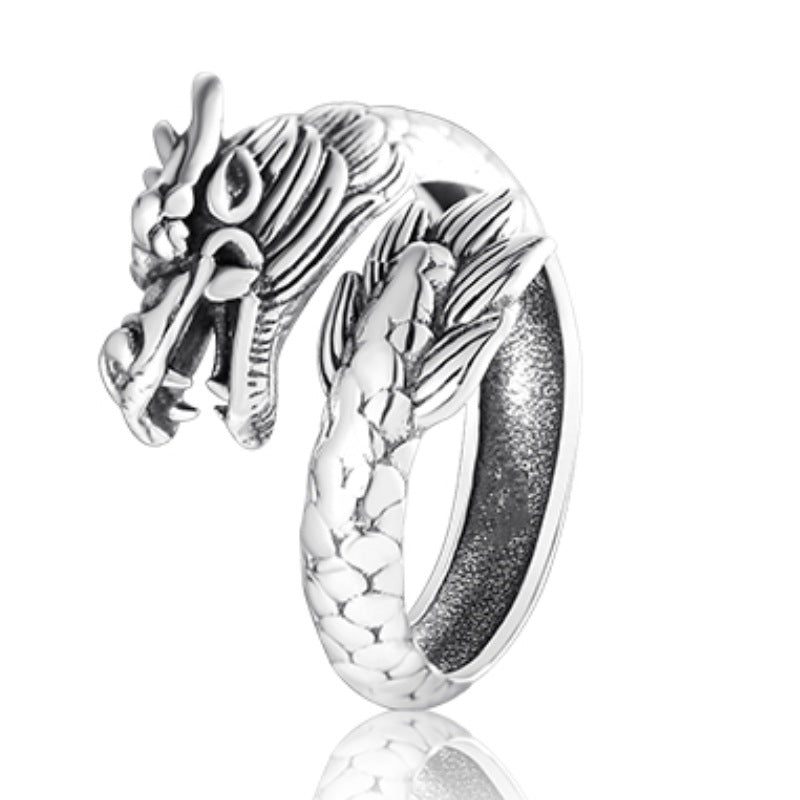 Dragon & Phoenix Couple Ring