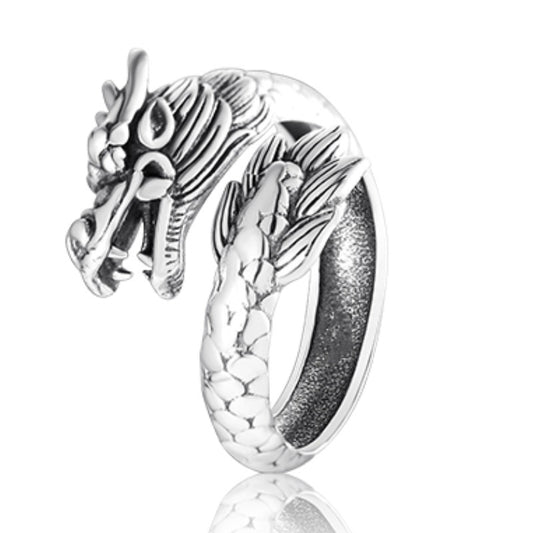 Dragon & Phoenix Couple Ring