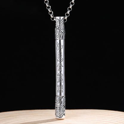 S990 sterling silver Monkey King golden hoop necklace