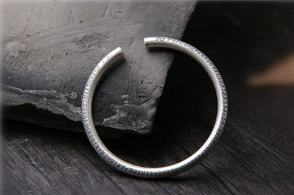 S999 sterling silver retro style bracelet men's sterling silver heart sutra open bracelet