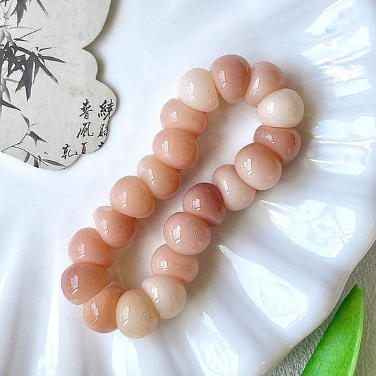 Garlic Clove Bodhi Stress Relief Bracelet 14mm (Multiple Colors Available)