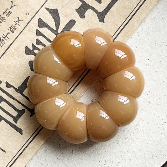 New colorful Adorable Mini Garlic Clove and Mangosteen Handheld Charms,Multiple Colors Available