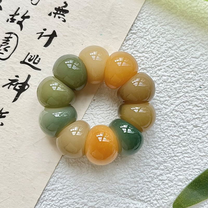 New colorful Adorable Mini Garlic Clove and Mangosteen Handheld Charms，Multiple Colors Available
