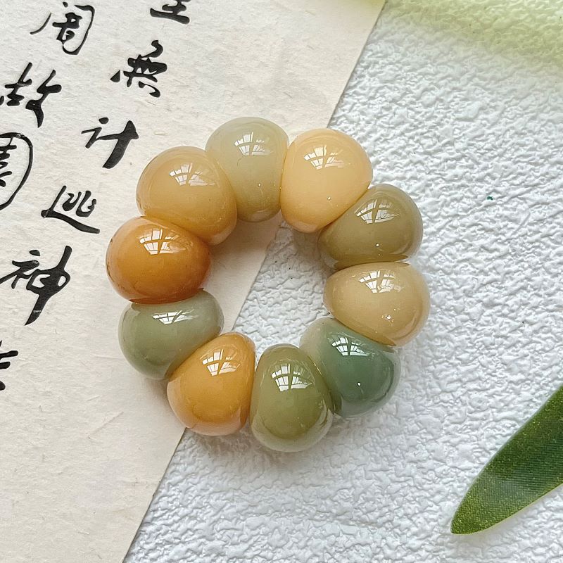 New colorful Adorable Mini Garlic Clove and Mangosteen Handheld Charms，Multiple Colors Available