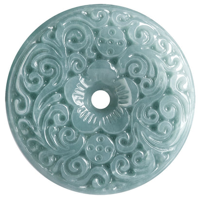 Natural Grade A Jade Ancient Carved Pendant – Guarding the Energy of Eternal Peace & Tranquility
