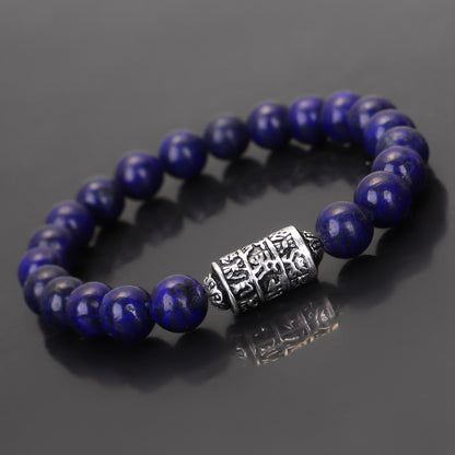 Tibetan Six-Syllable Mantra Prayer Wheel Bracelet - Turn Fortune and Calm Your Heart