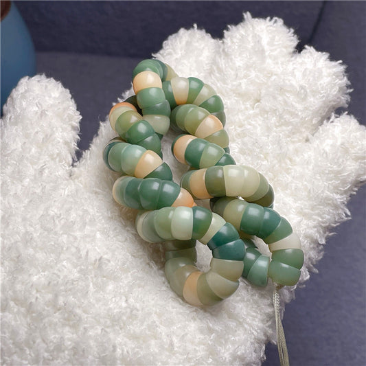 Bodhi Bracelet 108 Handcrafted Angled-Cut Bodhi Seed Mala Stress-Relief Beads