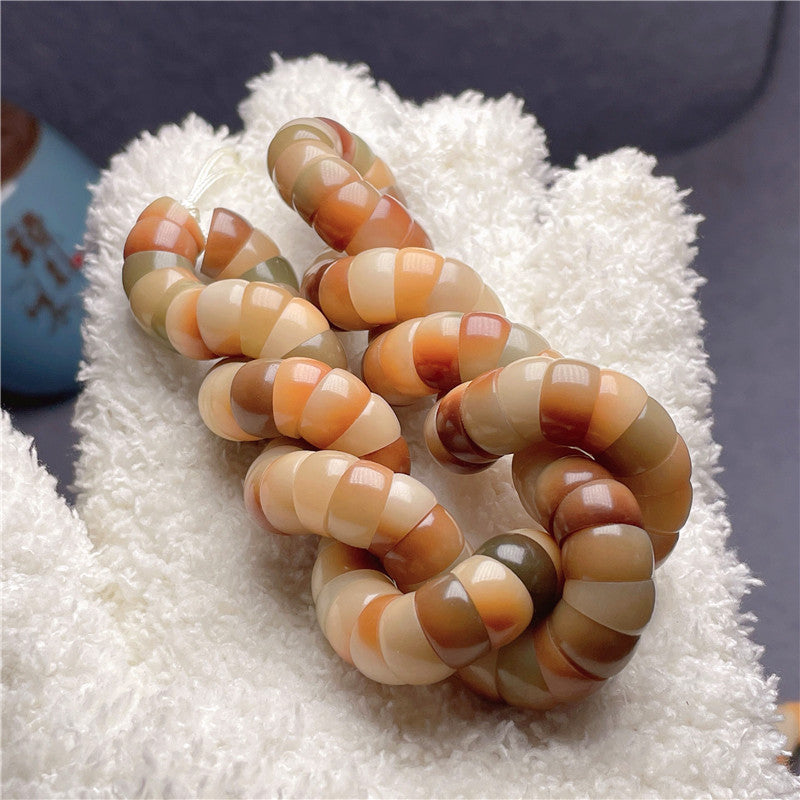 108beads Beveled Bodhi Seed Beads for Stress Relief