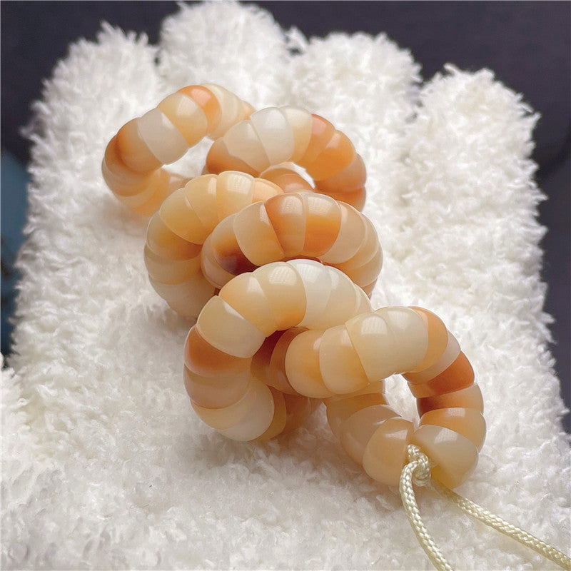 108beads Beveled Bodhi Seed Beads for Stress Relief