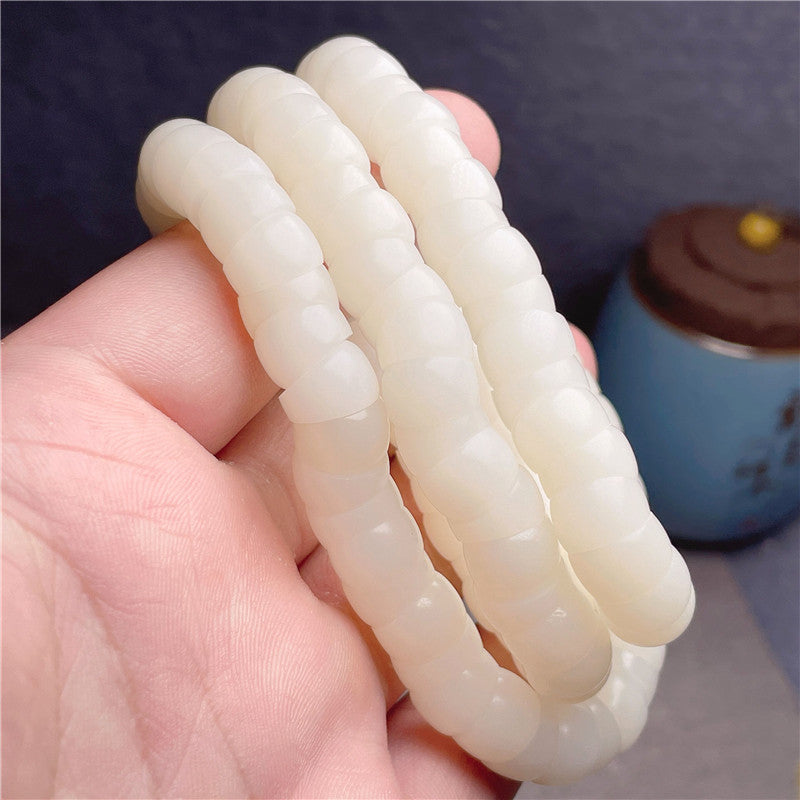 108beads Beveled Bodhi Seed Beads for Stress Relief