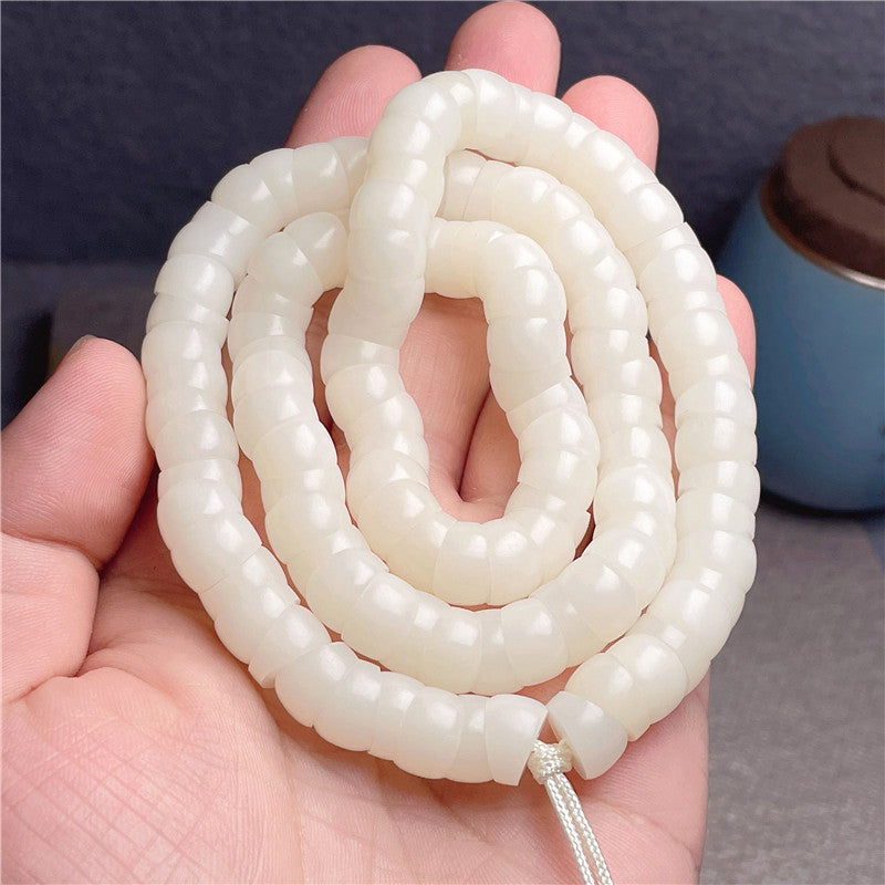 108beads Beveled Bodhi Seed Beads for Stress Relief