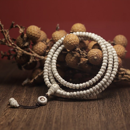 Star Moon Bodhi 108 Beads Bracelet – Fortune Gourd Version